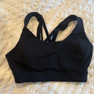 Lululemon Athletica Black Sports Bra